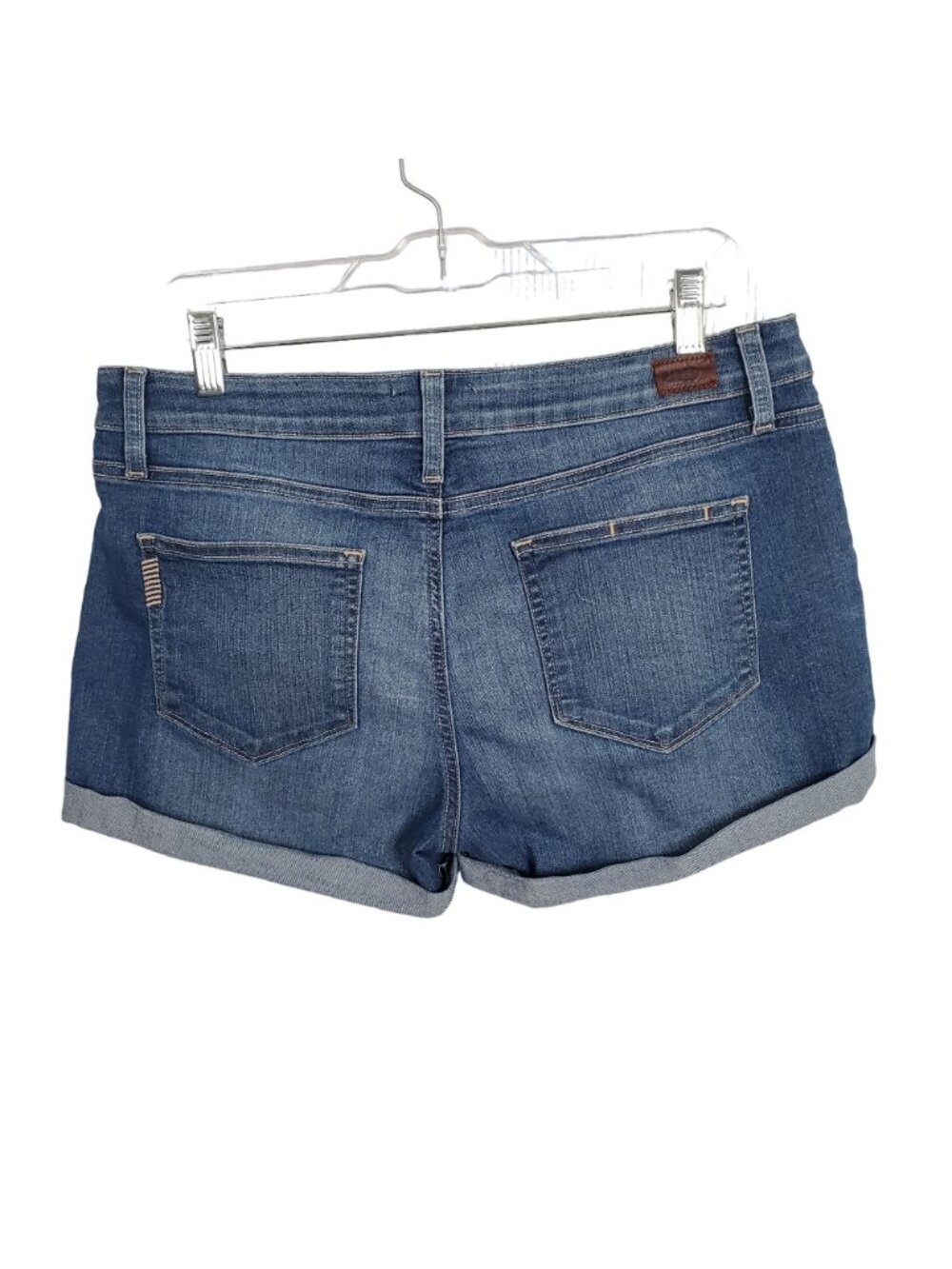 Paige Size 29 Shorts Jimmie Jimmie Denim Stretch Denim Jean 3" Medium Wash - Picture 2 of 11